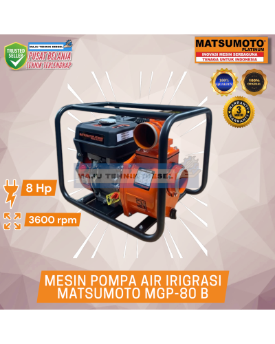Mesin Pompa Air Irigrasi Mesin Serba Guna Matsumoto MGP 80 B